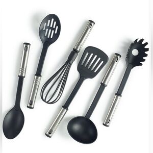 Tools of the Trade 7-Piece Kitchen Utensil Set 🖤🩶